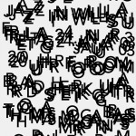 Niklaus Troxler - Plakat - Brad Shepik Trio